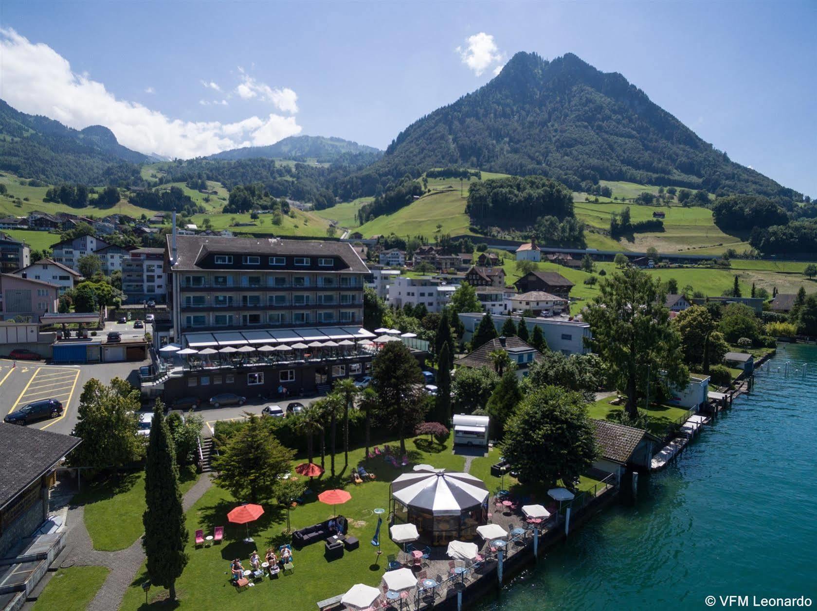 Seehotel Sternen Beckenried Kültér fotó
