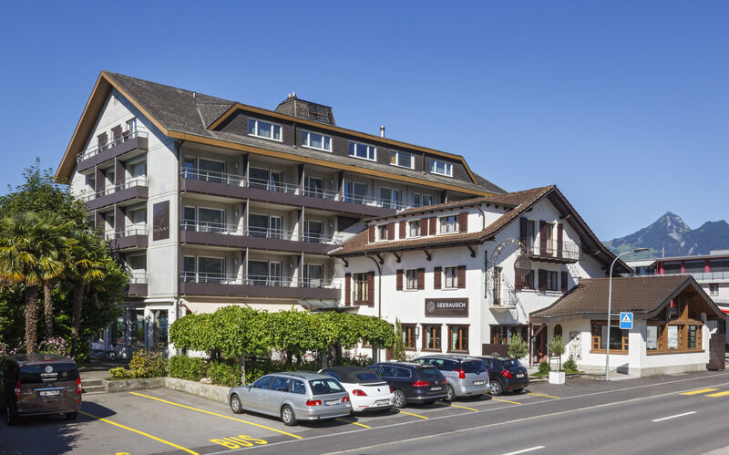 Seehotel Sternen Beckenried Kültér fotó