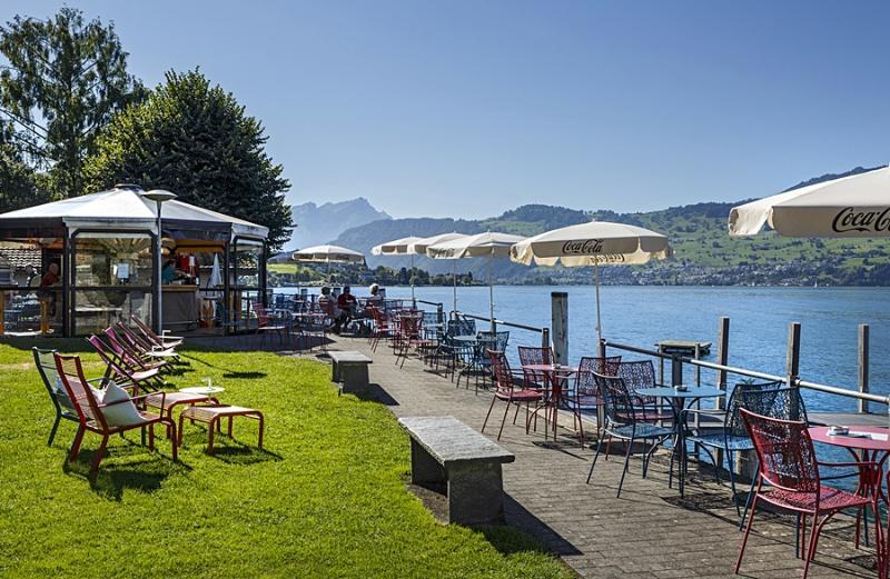 Seehotel Sternen Beckenried Kültér fotó