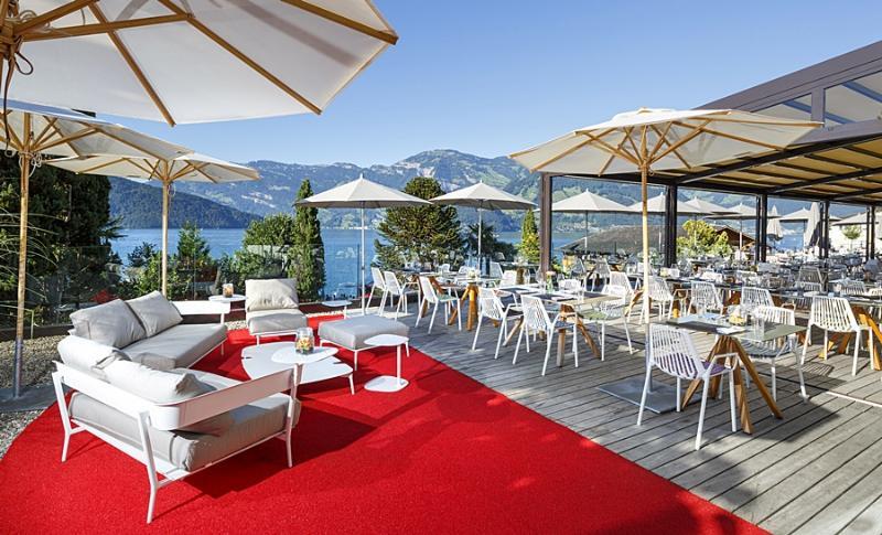 Seehotel Sternen Beckenried Kültér fotó